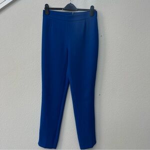 Mantovani Electric Blue Slim Fit Pants Size 6